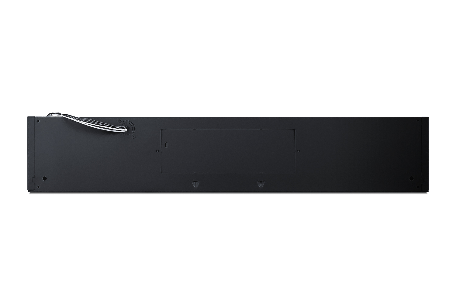 30 inch wide under cabinet convertible range hood for ducted or ductless use in black, made in North America